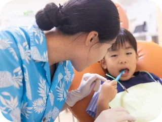 痛くしないから始める小児予防